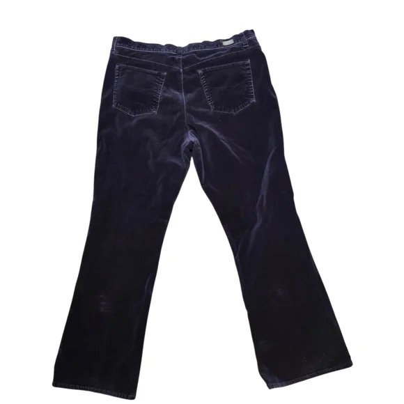 Gloria Vanderbilt Women's Classic Black Wide Leg Jeans Size 16 Plus - Picture 3 of 6